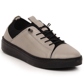 Világos bőr női bebújós cipő bézs T.Sokolski W22-351