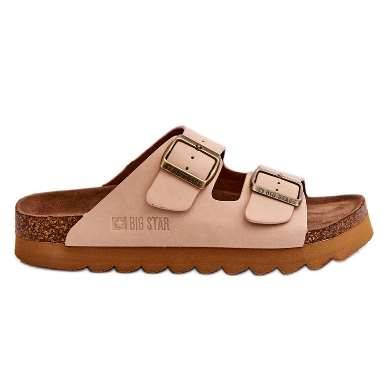 Klasszikus női Big Star papucs LL274478 bézs
