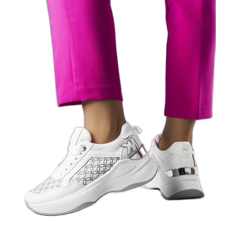 Margie monogramos fehér tornacipő