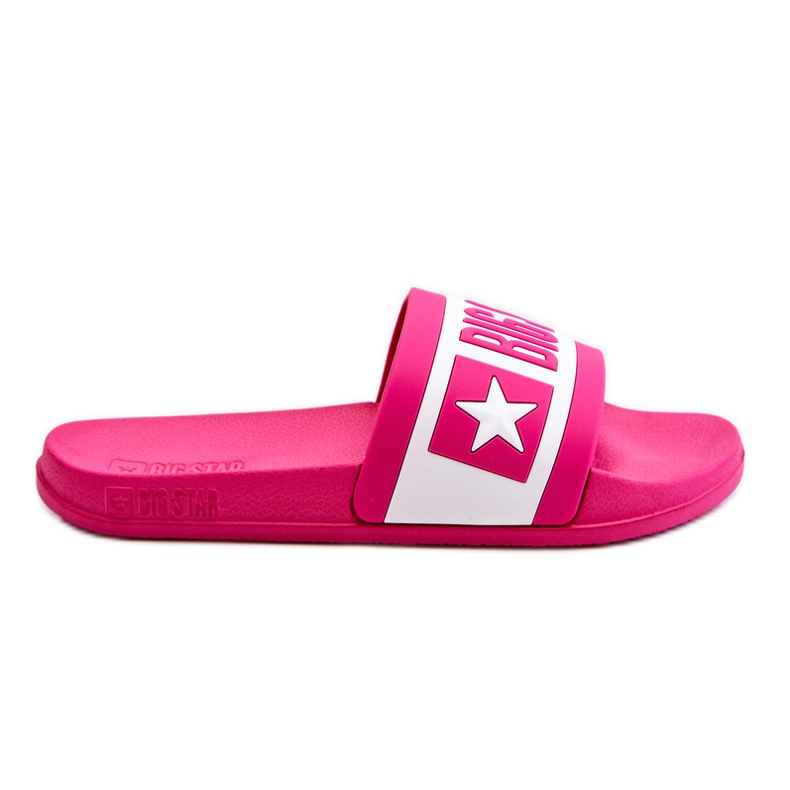 Női Big Star klasszikus papucs LL274741 Pink rózsaszín