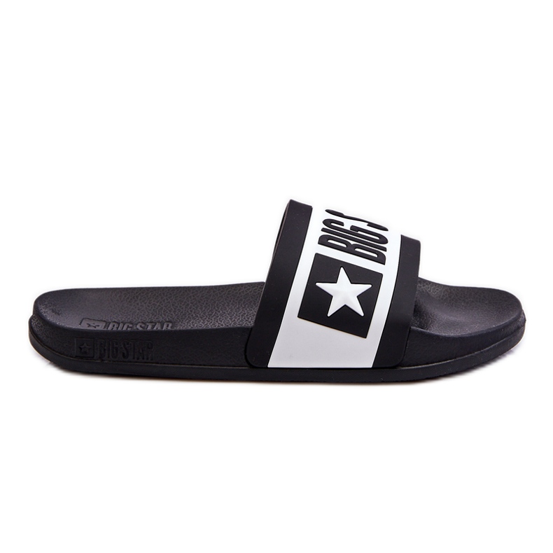 Női Big Star klasszikus papucs LL274739 fekete