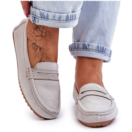 FC3 Női klasszikus velúr cipők szürke Ivana