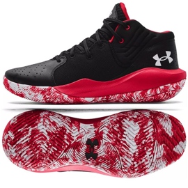 Under Armour Jet 21 M 3024260 005 kosárlabdacipő fekete fekete