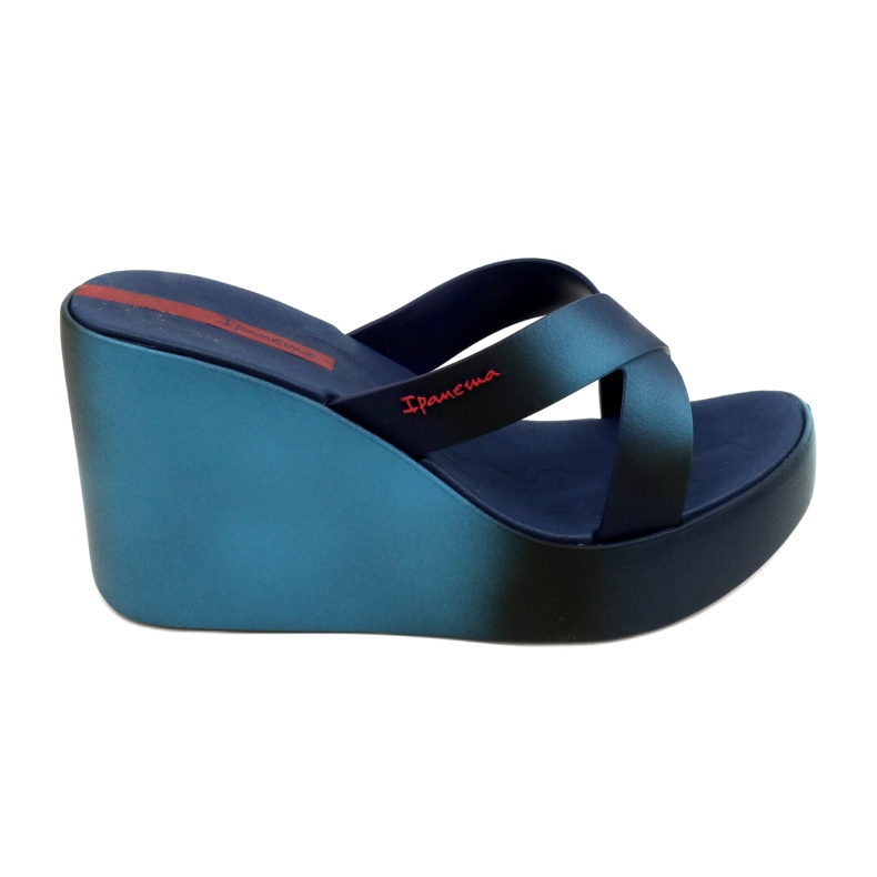 Ékes papucs Ipanema 83423 Colore Fem AI974 kék/kék sötétkék Ékes papucs Ipanema 83423 Colore Fem AI974 kék/kék sötétkék