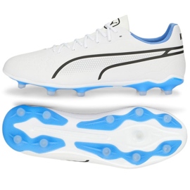 Puma King Pro Fg M 107099 01 futballcipő fehér fehér Puma King Pro Fg M 107099 01 futballcipő fehér fehér
