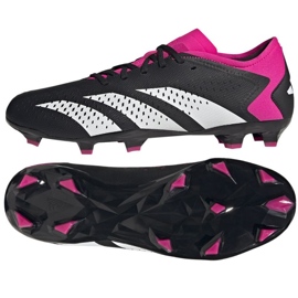 Adidas Predator Accuracy.3 L Fg M GW4602 focicipő fekete fekete
