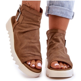 BM Női Camel Adonis bokasandál barna BM Női Camel Adonis bokasandál barna