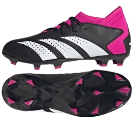 Adidas Predator Accuracy.3 Fg Jr GW4609 focicipő fekete fekete