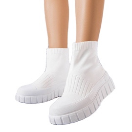 PA1 Searlait fehér zoknis tornacipő