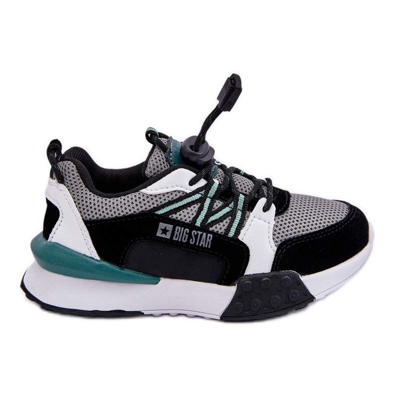 Gyermek sportcipők Memory Foam System Big Star LL374217 fekete-szürke