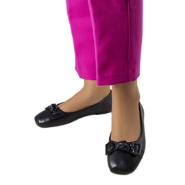 Fekete balerinák masnival a Tabitha cégtől