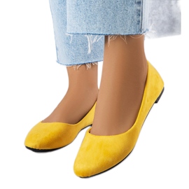 BM Sárga, öko-velúr balerinák a Donatientől