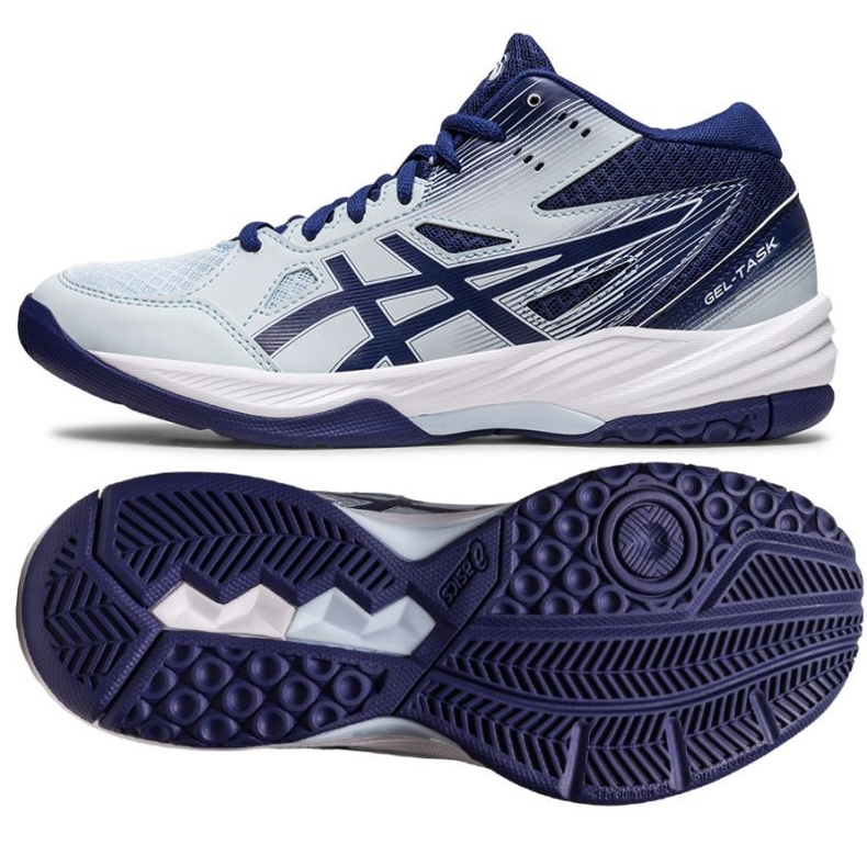 Röplabda cipő Asics Gel-Task Mt 3 W 1072A081 400 kék kék Röplabda cipő Asics Gel-Task Mt 3 W 1072A081 400 kék kék