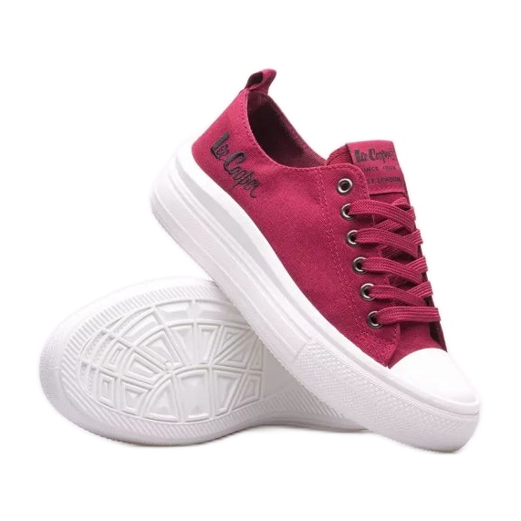 Lee Cooper LCW-23-44-1625L cipő piros