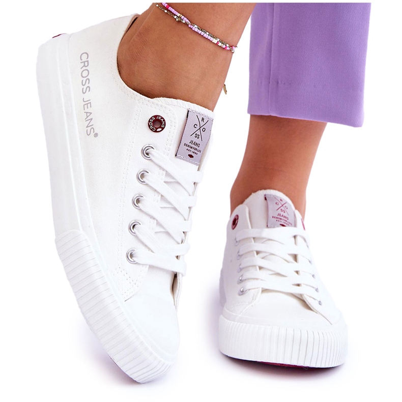 Női tornacipő Cross Jeans LL2R4067 fehér