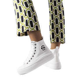 Lee Cooper LCW-23-44-1627L fehér tornacipő