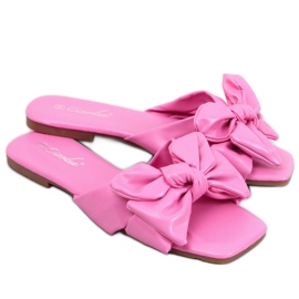 BM Minnen Pink masnis papucs rózsaszín BM Minnen Pink masnis papucs rózsaszín