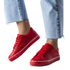 BM Piros eco-bőr tornacipő a Joffre-tól