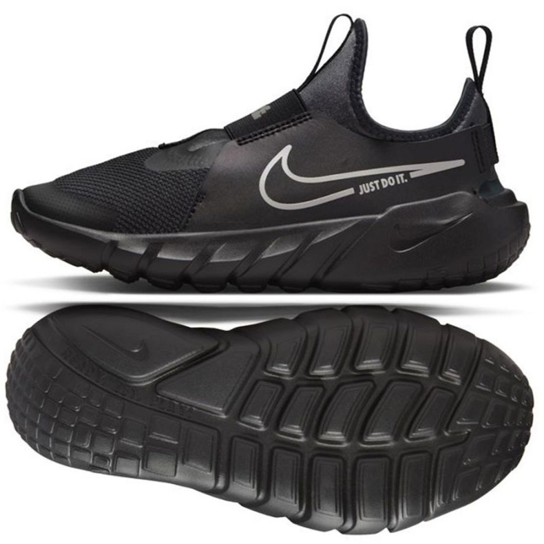 Futócipő Nike Flex Runner 2 Jr. DJ6038-001 fekete Futócipő Nike Flex Runner 2 Jr. DJ6038-001 fekete