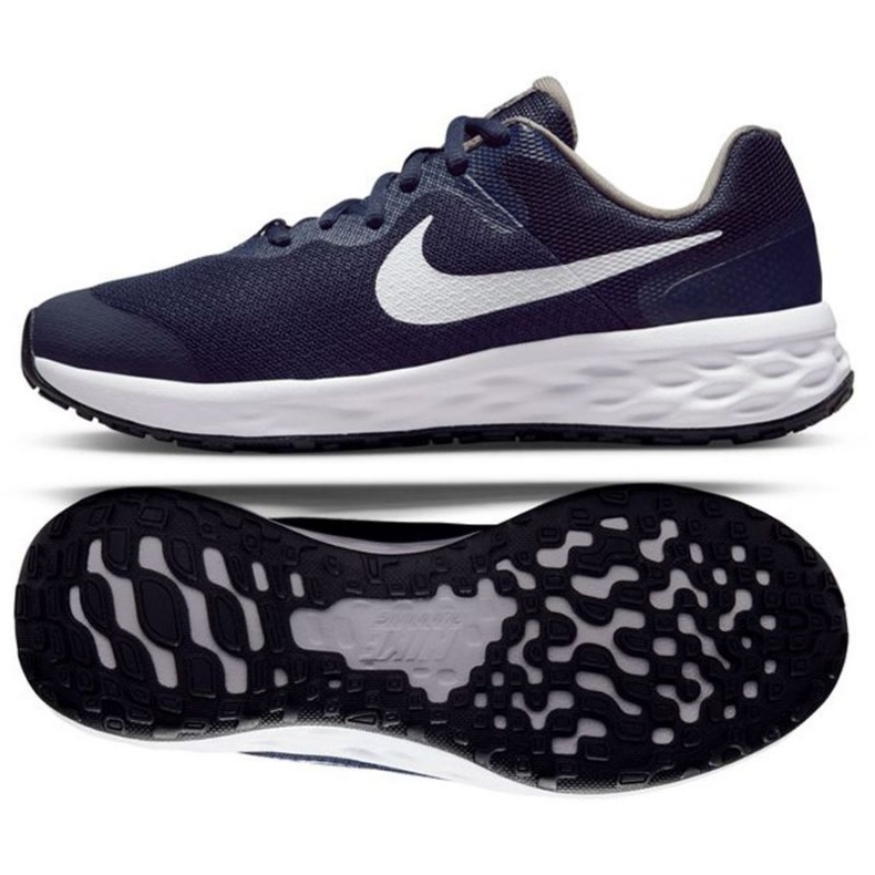 Nike Revolution 6 Jr. DD1096-400 cipő fehér