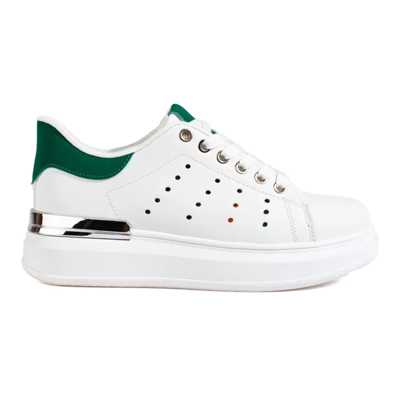 Shelovet fehér tornacipő vastag talppal