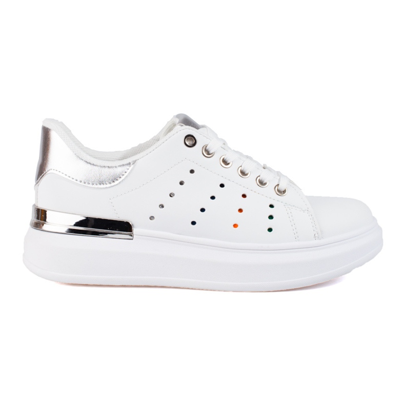 Shelovet fehér tornacipő vastag talppal