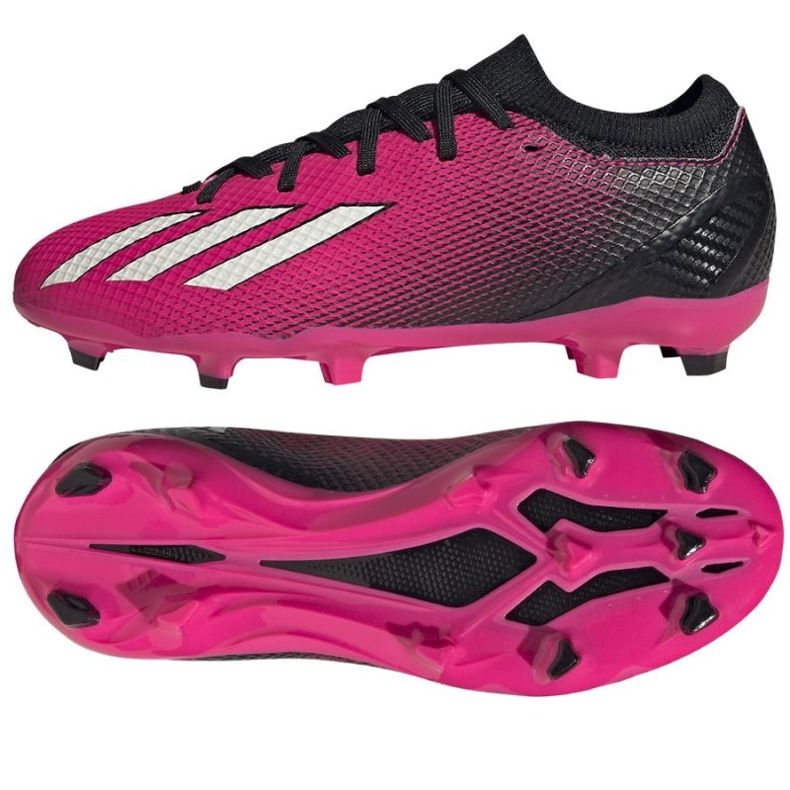 Adidas X Speedportal.3 Fg Jr GZ5071 futballcipő rózsaszín rózsák és lilák