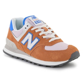 New Balance cipők WL574QB narancs