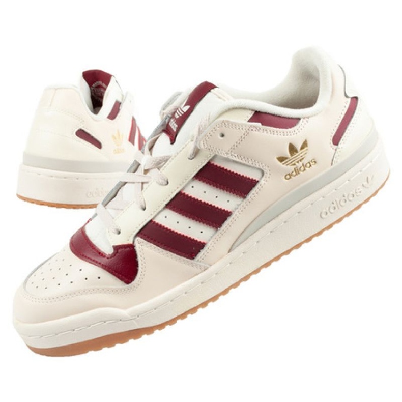 Adidas Forum Low Cl U HQ1487 sportcipő bézs