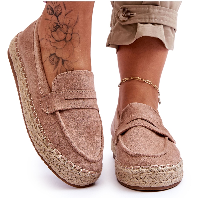 FI1 Női velúr Espadrilles Beige Keyla bézs FI1 Női velúr Espadrilles Beige Keyla bézs