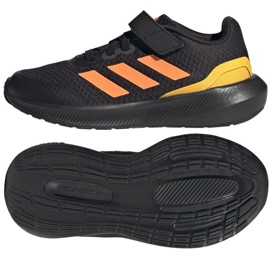 Adidas Runfalcon 3.0 El K HP5870 cipő fekete Adidas Runfalcon 3.0 El K HP5870 cipő fekete