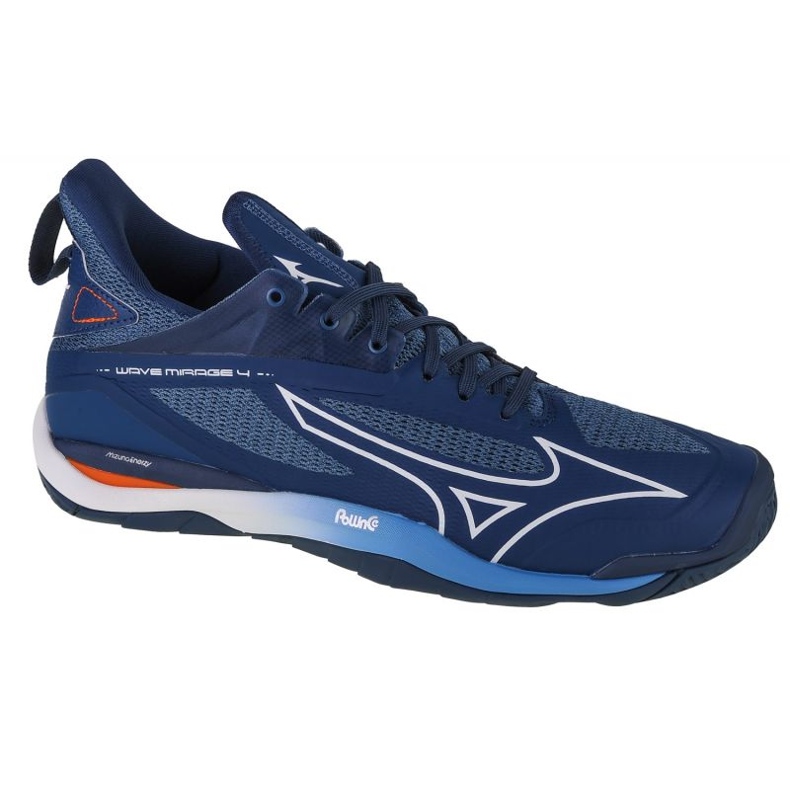 Mizuno Wave Mirage 4 M X1GA215021 cipő kék kék