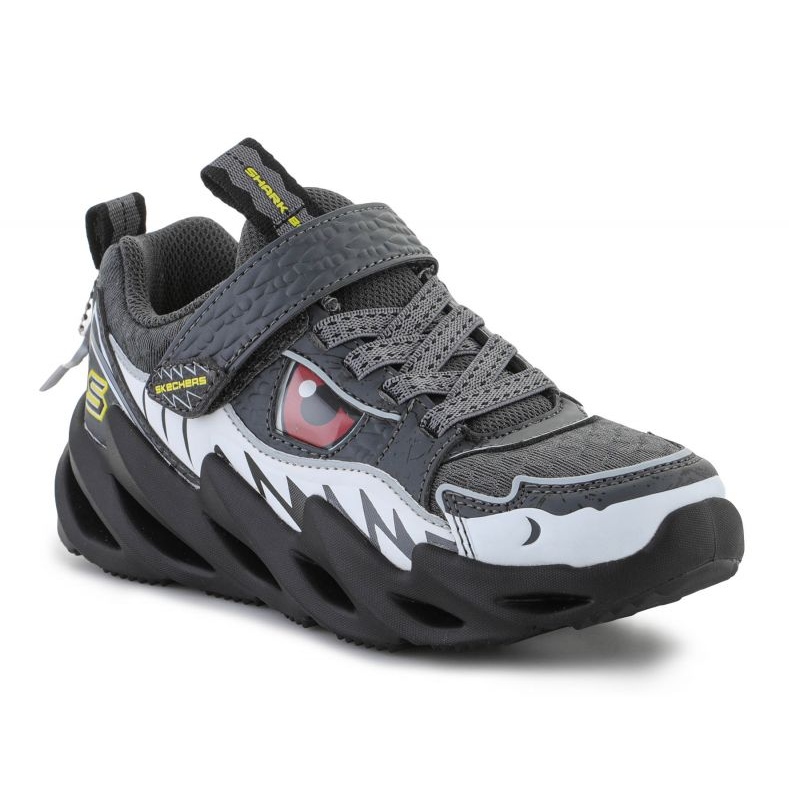 Skechers Shark Bots Surf Patrol 402112L-CCBK cipő szürke