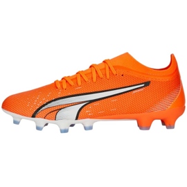 Puma Ultra Match FG/AG M 107217 01 futballcipő narancssárga narancs és vörös