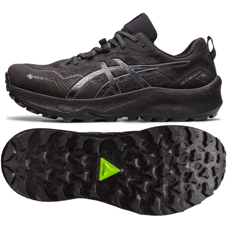 Asics Gel-Trabuco 11 Gtx 1011B608 002 futócipő fekete