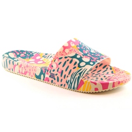Kényelmes női papucs, rugalmas, illatos többszínű ZAXY Manifestar Color Slide HH285097 sokszínű