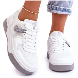 Classic Sneakers Memory Foam System Big Star LL274A024 fehér