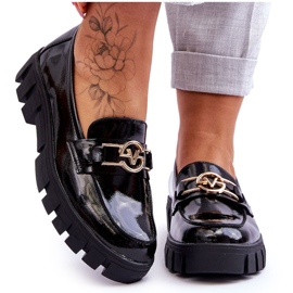 Vinceza Lakkozott női naplopók, fekete Sanvi