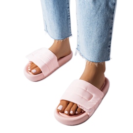 BM Rózsaszín tépőzáras papucs az Alerontól BM Rózsaszín tépőzáras papucs az Alerontól