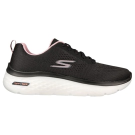Skechers Go Walk Hyper Burst cipő W 124578-BKPK fekete Skechers Go Walk Hyper Burst cipő W 124578-BKPK fekete