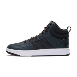 Cipők adidas Hoops 3.0 Mid Wtr M GW6702 zöld Cipők adidas Hoops 3.0 Mid Wtr M GW6702 zöld