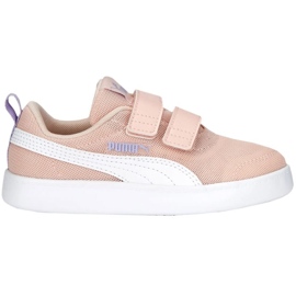 Puma Courtflex v2 Mesh V Ps Jr cipők 371758 13 rózsaszín
