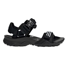 Szandál adidas Terrex Cyprex Ultra Sandal Dlx M HP8651 fekete Szandál adidas Terrex Cyprex Ultra Sandal Dlx M HP8651 fekete