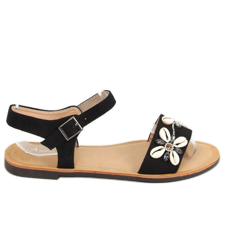 PA1 Mason Black shell szandál fekete