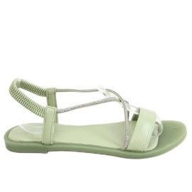 BM Bryce Green strasszos szandál zöld BM Bryce Green strasszos szandál zöld