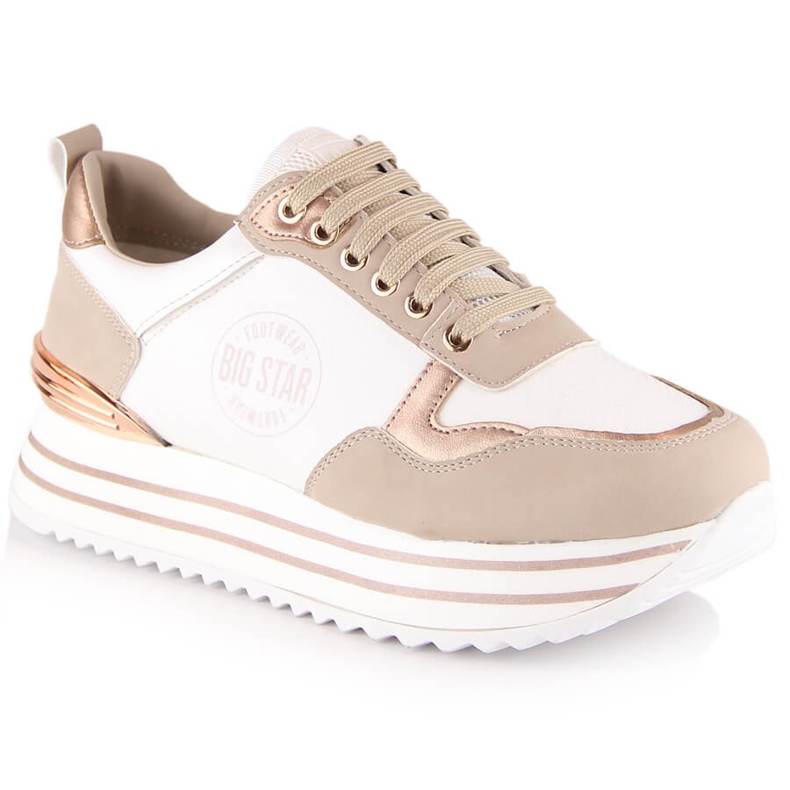 Női sportcipő tornacipő többszínű Big Star LL274584 platformon sokszínű