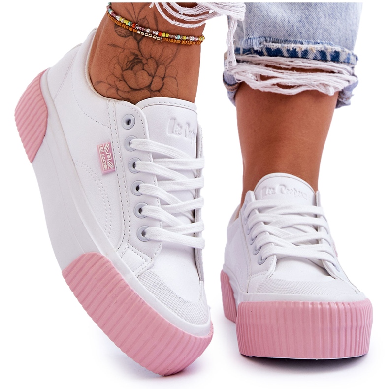 Lee Cooper LCW-23-31-1787L fehér sportcipő