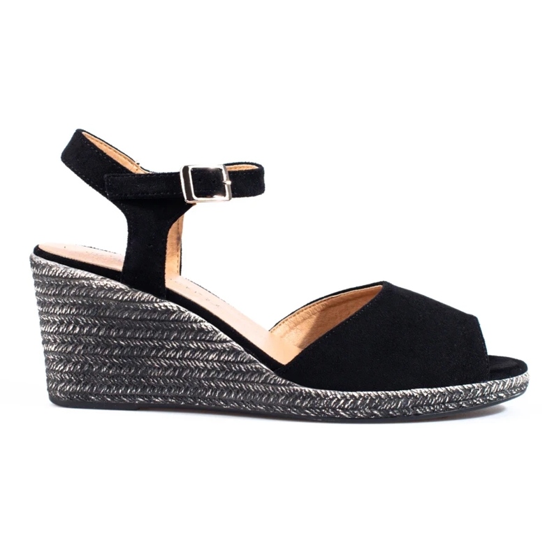 Fekete ékszandál W. Potockitól