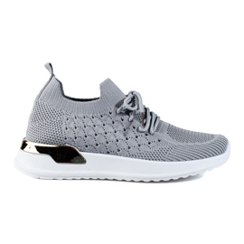 Szürke áttört tornacipő a Shelovet márkától