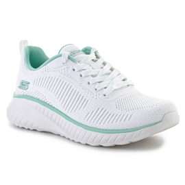 Skechers Bobs Squad Chaos Parallel Lines cipő W 117212-OFWT fehér Skechers Bobs Squad Chaos Parallel Lines cipő W 117212-OFWT fehér